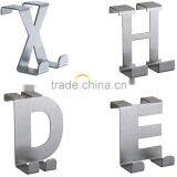 Cute Star And Moon Shape Design Stainless Steel Hanging Metal Door Hook thumbnail-2