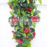 Plastic Artificial Leaves Hanging Plants Indoor Wall Decoration thumbnail-5