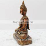 Resin Indoor Buddha Figurine Thai Gold Buddha Statues thumbnail-2