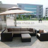 Outdoor Aluminium Furniture Cheap New Design Living Room Sofa Set Olyester Rattan thumbnail-3
