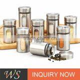 Glass Spice Jar Set thumbnail-1