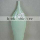 Ceramic Handmade Flower Vase With Crystals From Swarovski thumbnail-1