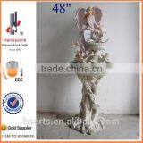 24"Hot Sale Religious Indoor Angel Water Fountain thumbnail-4
