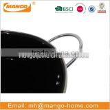 High Capacity Black Color Galvanized Metal Oval Ice Bucket thumbnail-2