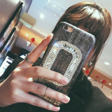 Imitation PU Leather Hard Cell Phone Cover Case Shell Diamond Mobile Phone Cases for IPhone7/7Plus/6/6s/6plus/6splus thumbnail-5