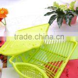 Wholesale Useful Plastic Dish Drainer for Kitchen / Plastic Dish Rack