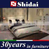 New! 6 Piece Queen Size White Modern Platform Bed Room Furniture Bedroom Set thumbnail-2