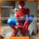 Advertising Cartoon Characters Life Size Spider-man