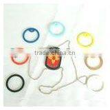 Custom Couple Silicone Dog Tags thumbnail-1