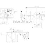 AC Power Socket Mickey Mouse Socket C6 Type Plum Socket Three Core Card With Ear Screw Fixed NK2-4T01 thumbnail-2