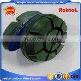 4" 50#diamond Floor Polishing Pads Hook and Loop Grinding Grinder Renew Renovation Marble Granite Concrete Terrazzo thumbnail-1