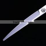 CZG-70J-1 7inch Double Finger Rest Downward Curved Pet Grooming Hair Shaping Scissor thumbnail-2