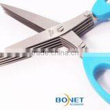 S97002A 7-1/2" New Stainless Steel Multi Blade Herb Chopping Scissor thumbnail-4