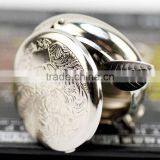 Wholesale Stainless Steel Pocket Portable Mini Keychain Keyring Round Cigarette Ashtray thumbnail-4