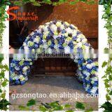 New Style Mixed Some Kinds of Fake Rose Arched Door , Artificial Flower Wreath for Wedding, Wholesale thumbnail-4