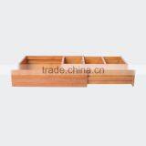 Wood Storage Box Organizer Living Box Storage thumbnail-1