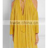 Women Pleated Tops, Pleated Blouse,pleated Dress,summer Pleat Blouse thumbnail-2