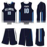 High Quality Latest Design Basketball Jerseys, Sublimated Basketball Jersey/basketball Shorts, Custom Basketball Uniform Design, thumbnail-1