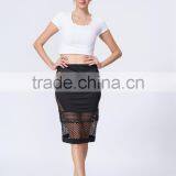 New Design Wholesale Women Clothing Manufacturer Sexy Black Pencil Skirt thumbnail-2