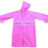 Different Colors Adult Impermeable 100% PEVA Raincoat thumbnail-2