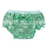 Wholesale Girls Sequin Shorts Newborn Baby Sequin Bloomers With Butterfly Knot thumbnail-6