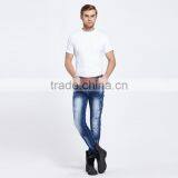 Fashion New Men's Brand Men's Jeans Bule Jeans Hole Personality Male Personality Pants thumbnail-5
