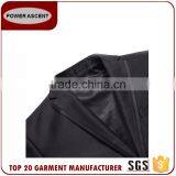 New Design Satin Trim Formal Business Black Men'S Fashion Suit Jacket thumbnail-3