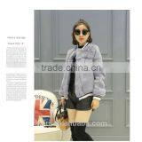 Real Fur Coat For Women Rabbit Fur Baseball Uniform Winter Short Jacket Thick Warm Casual Loose Outwear Genuine Fur Coat Female thumbnail-6