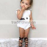 New Arrival Baby Girl Botique Clothes Summer Kids Wear Baby Rompers Made in China thumbnail-1