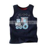 Wholesale Cotton Fashion Latest Custom Tank Top Printing For Children Clothing thumbnail-3