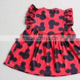 Back to School Children Pearl Dress New Mouse Pattern Tops Fancy Girls Pearl Shirts thumbnail-3