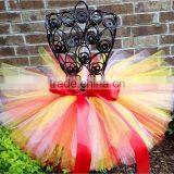 Fashion Rainbow Tutu Skirt for Girls New Design Fluffy Baby Skirt Pettiskirt for Wholesale thumbnail-5