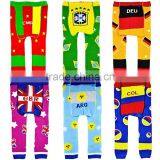 Hot Sale Girls And Boys PP Pants Cooton With World Cup Pattern Knit Children Leggings For Toddle Wear Free Shipping SC40822-7 thumbnail-1