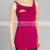 Newest White Maternity T-Shirt With Nursing Bra Tank Maternity Tops Women Clothing WT80817-27 thumbnail-2