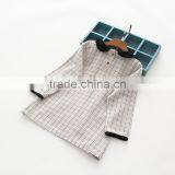 Autumn Casual Sweet Style Plaid Cotton Girls Children Latest Fashion Dress thumbnail-4