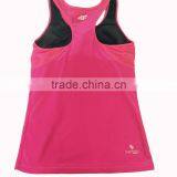 Women Pink Yoga Tank Active Wear thumbnail-1
