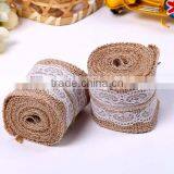 Linen Ribbon/Bud Silk Linen Volume/Linen Lace Band thumbnail-3