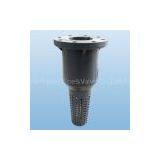 Plastic UPVC / PVC Diaphragm Valve Foot Flange Connection Vertical Install PN1.0Mpa ANSI