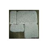 G603 grey granite cube paver, grey granite curbstone, paving cubestone
