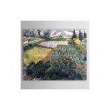 Famous Oil Painting A-field-with-poppies by Van Gogh Oil Paintings History thumbnail-1