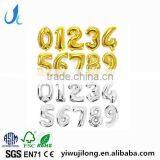 40 Inch Gold Silver Color Foil Number Balloons for Party Decoration thumbnail-1