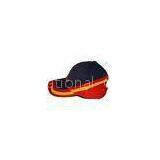 Canvas Cotton 56cm - 60cm Two Tones Ladies Baseball Caps / Hats With Plastic Velcro thumbnail-1