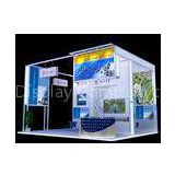 Exhibition Booth Displays With Graphic , Truss Trade Show Display System