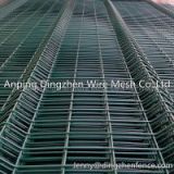 Dark green iron wire panel fence China factory price