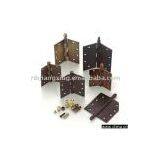 Brass Hinge With Finial thumbnail-1