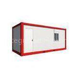 Steel Structure Wall Panel 20 FT Modular Container Home With EPS Sandwich Panel Door