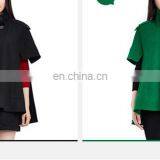 Womens Wool Poncho Cashmere Jacket Winter Cloak Coat thumbnail-5