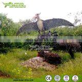 Display Silicon Rubber Animatronic Flying Dinosaur Model thumbnail-2