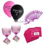 Bachelorette Party Balloons ,bride to be Cups, Bachelorette Party Staws and Dare Cards Kits