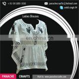 100% Cotton Single Jersey Ladies Long Sleeve T-shirtsTunics Tops 2017 thumbnail-4